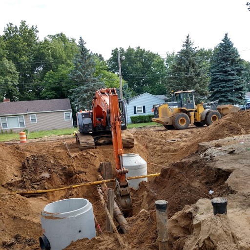 Idaho Avenue Storm Sewer and Water Main Trenches
